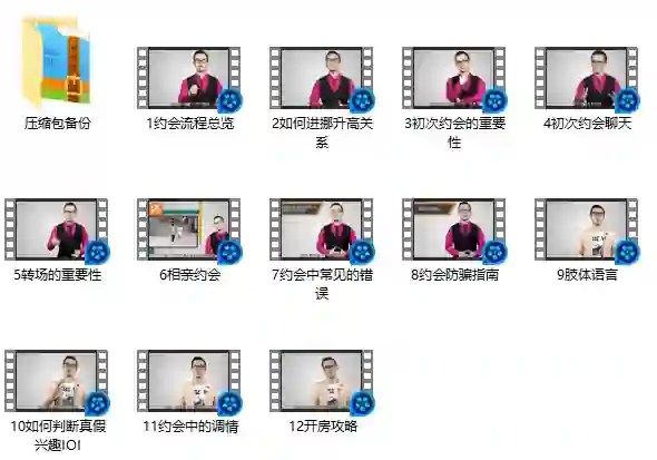 坏男孩学院《约会课程》实战指南：揭秘高吸引力约会技巧-拆界研习社
