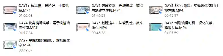 香草情感V3.0实战指南：老实人改造→一见钟情→肌肤之亲全流程揭秘-拆界研习社