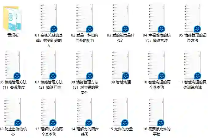 男哥情感《亲密关系-维护感情必修课》实战指南-拆界研习社