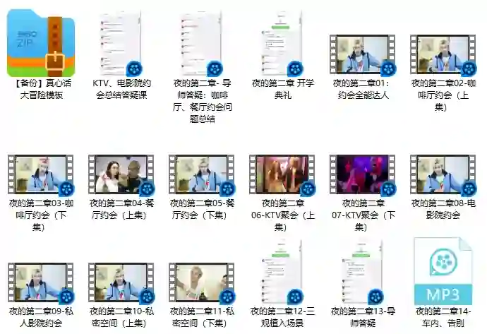 图片[1]-男哥恋爱教育《约会全能达人》夜的第二章：实战指南+限时揭秘-拆界研习社
