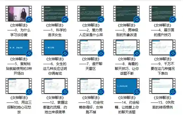 倪恋爱教育女神聊法实战指南：限时揭秘专属撩心话术-拆界研习社