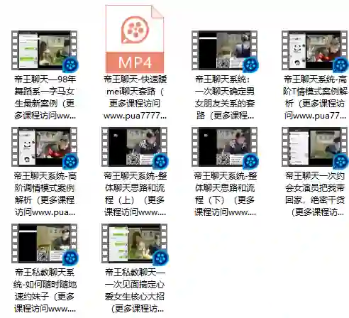 闪恋会《帝王私教聊天系统》-拆界研习社