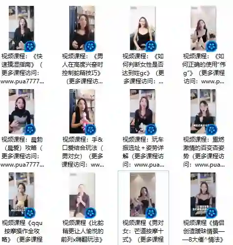 图片[1]-香草妹妹《男性性技宝典：14招实战驭女术》限时揭秘版-拆界研习社