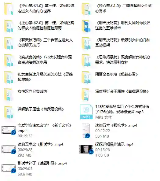 私教专属实战指南：魅男方法V3.0揭秘-拆界研习社