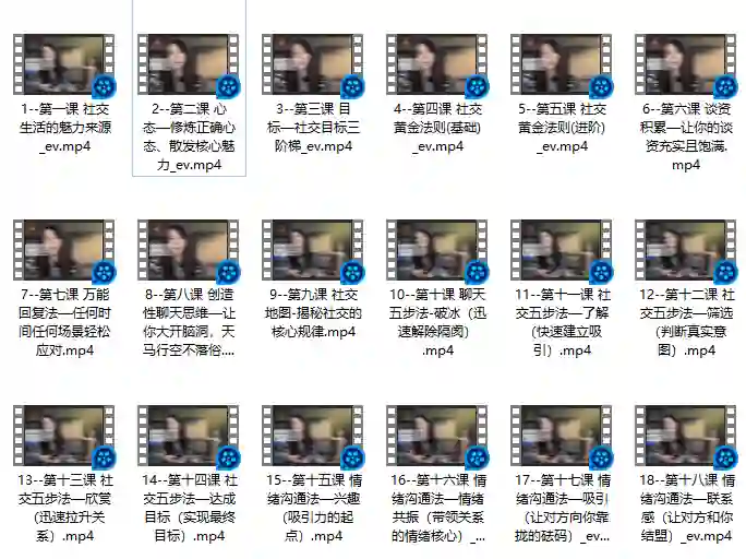 小姨子情绪吸引力实战指南：人性课V2.0限时揭秘-拆界研习社
