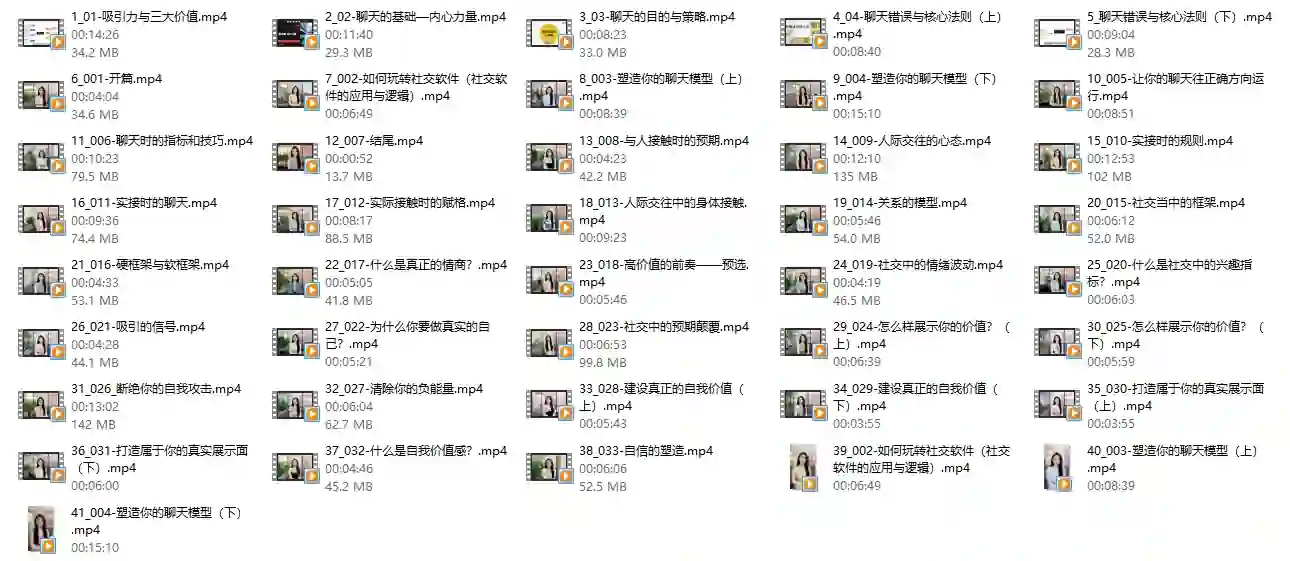 图片[2]-欧阳梦琪《男性魅力提升系列课—无限话题聊天训练从零起步7天社交达人速成》-拆界研习社