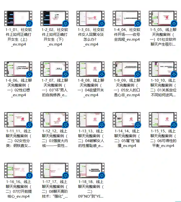 良叔 古医生《社交软件聊天课》-拆界研习社