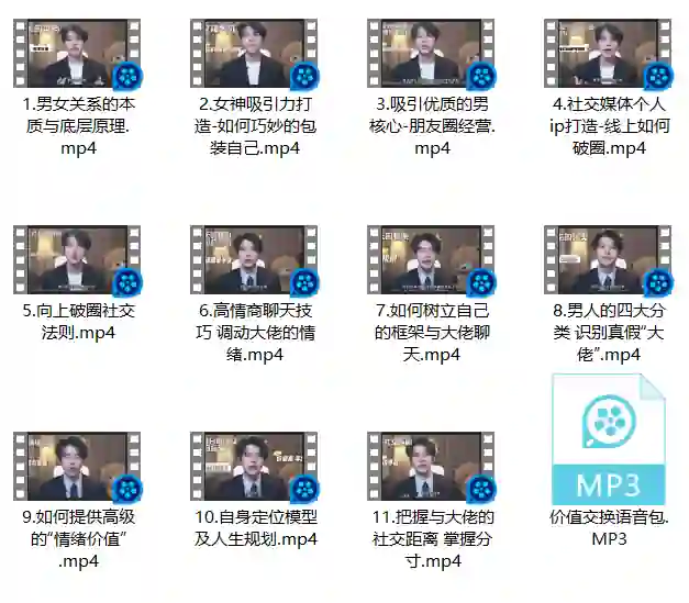 梵公子情绪价值核心课【向上社交破圈升维实战指南】-拆界研习社